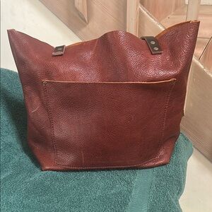 Portland Leather Tote Bag